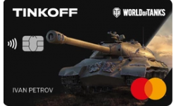 Дебетовая карта World of Tanks от Тинькофф Банк